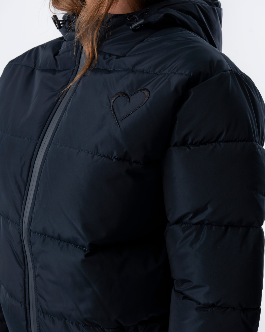 Springjacket with Heart - Dark Blue