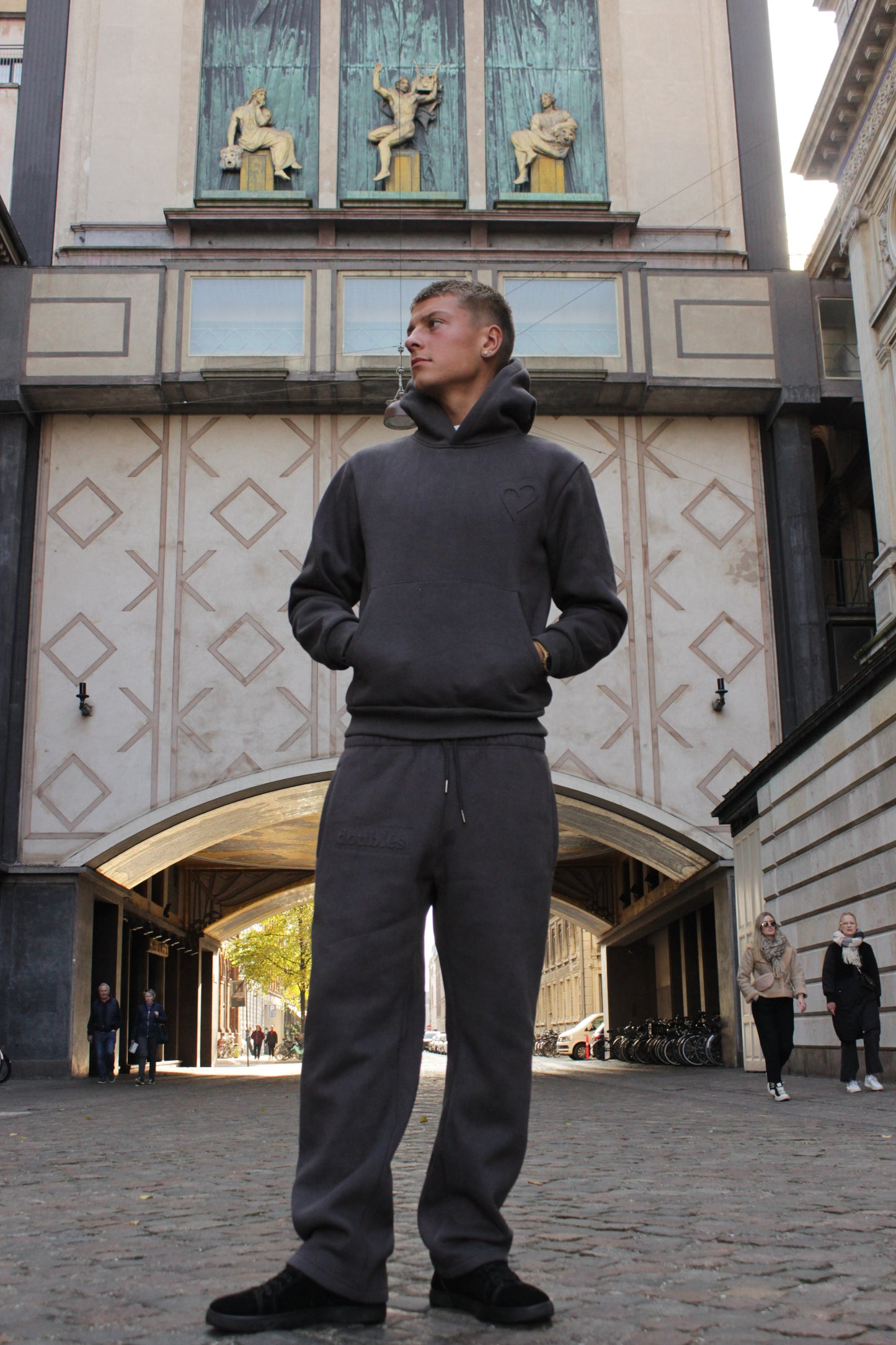 Joggingset (Hoodie & Pants) - Grey