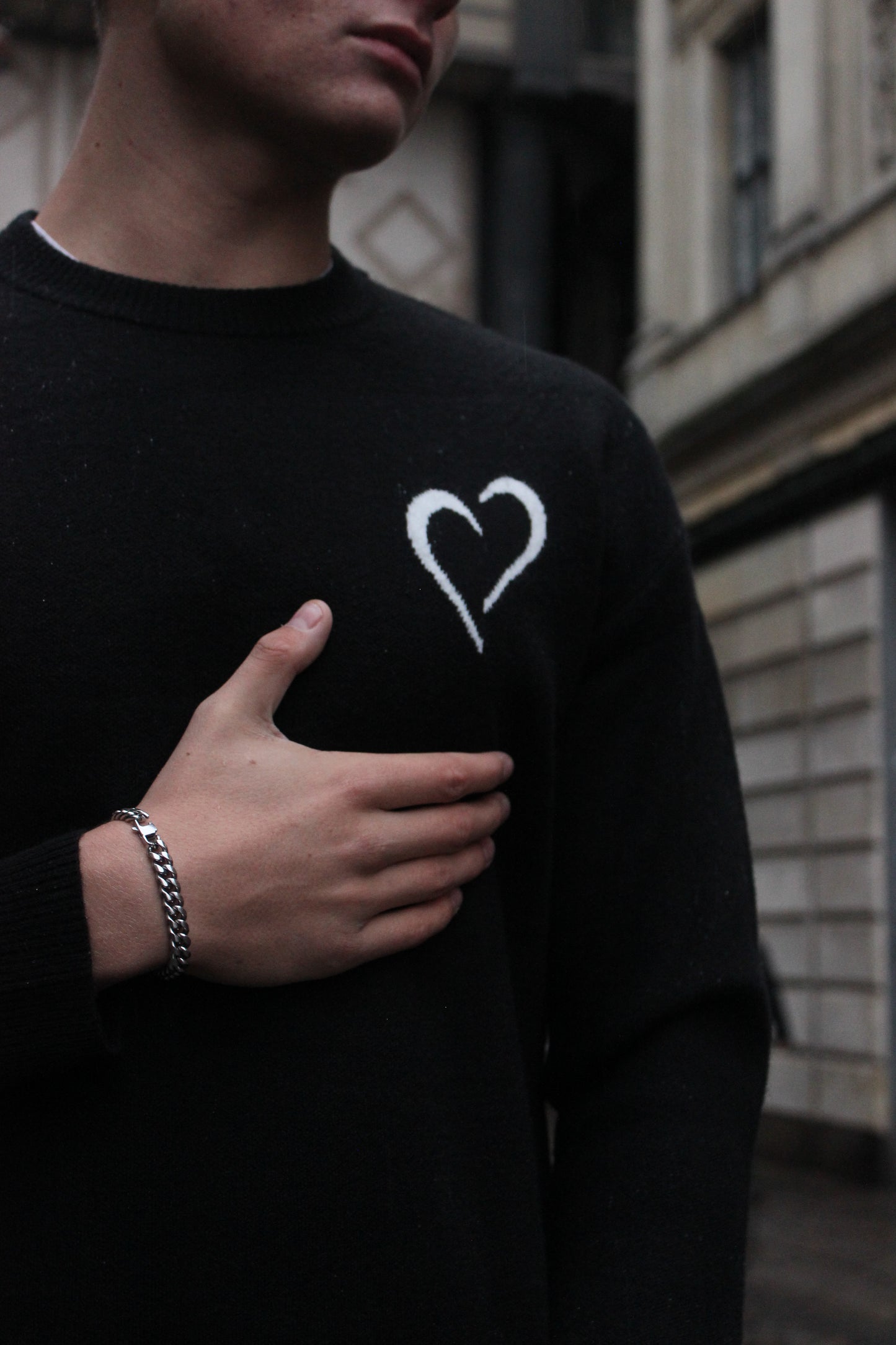 Soft Knit Sweater - Black