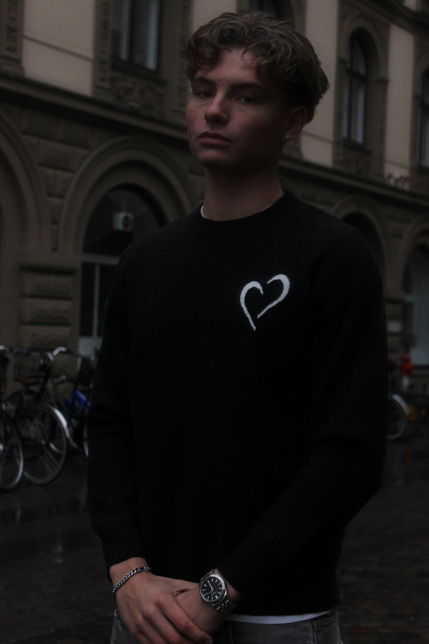 Soft Knit Sweater - Black