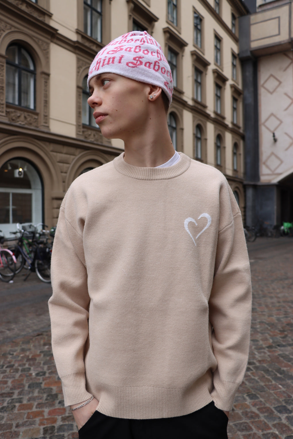 Soft Knit Sweater - Beige