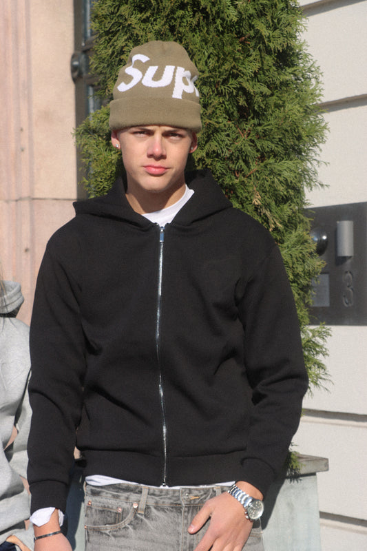 Cloud Zip Hoodie - Sort