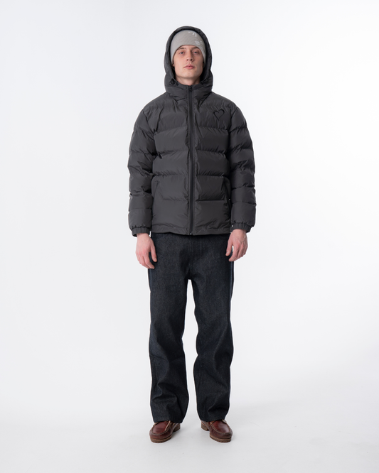 Springjacket with Heart - Grey