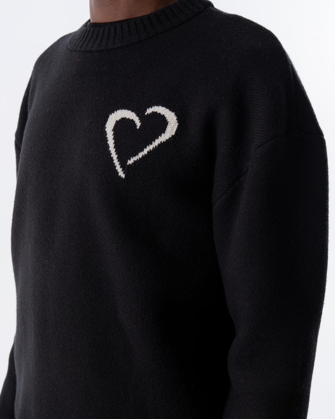 Soft Knit Sweater - Black