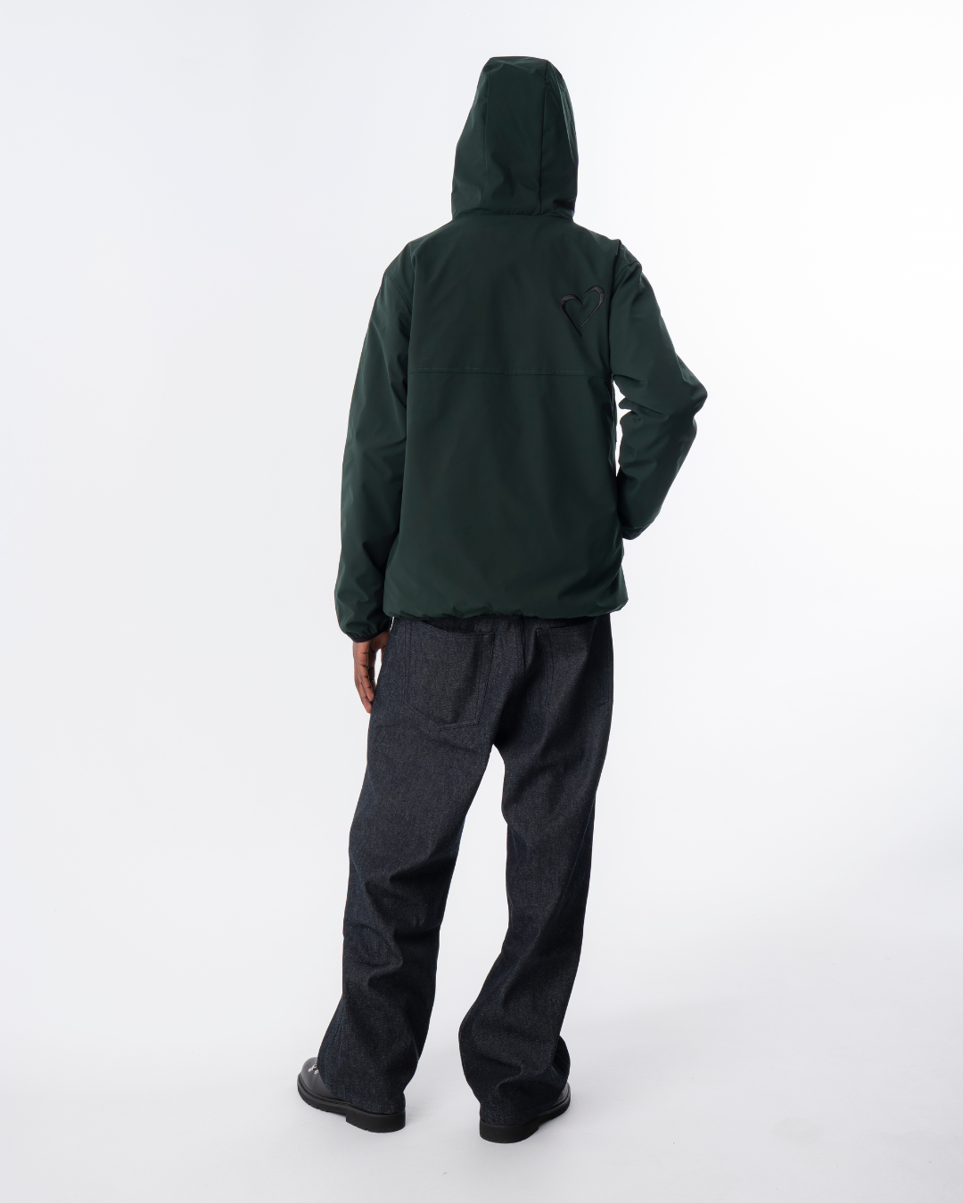Windjacket with Heart - Green