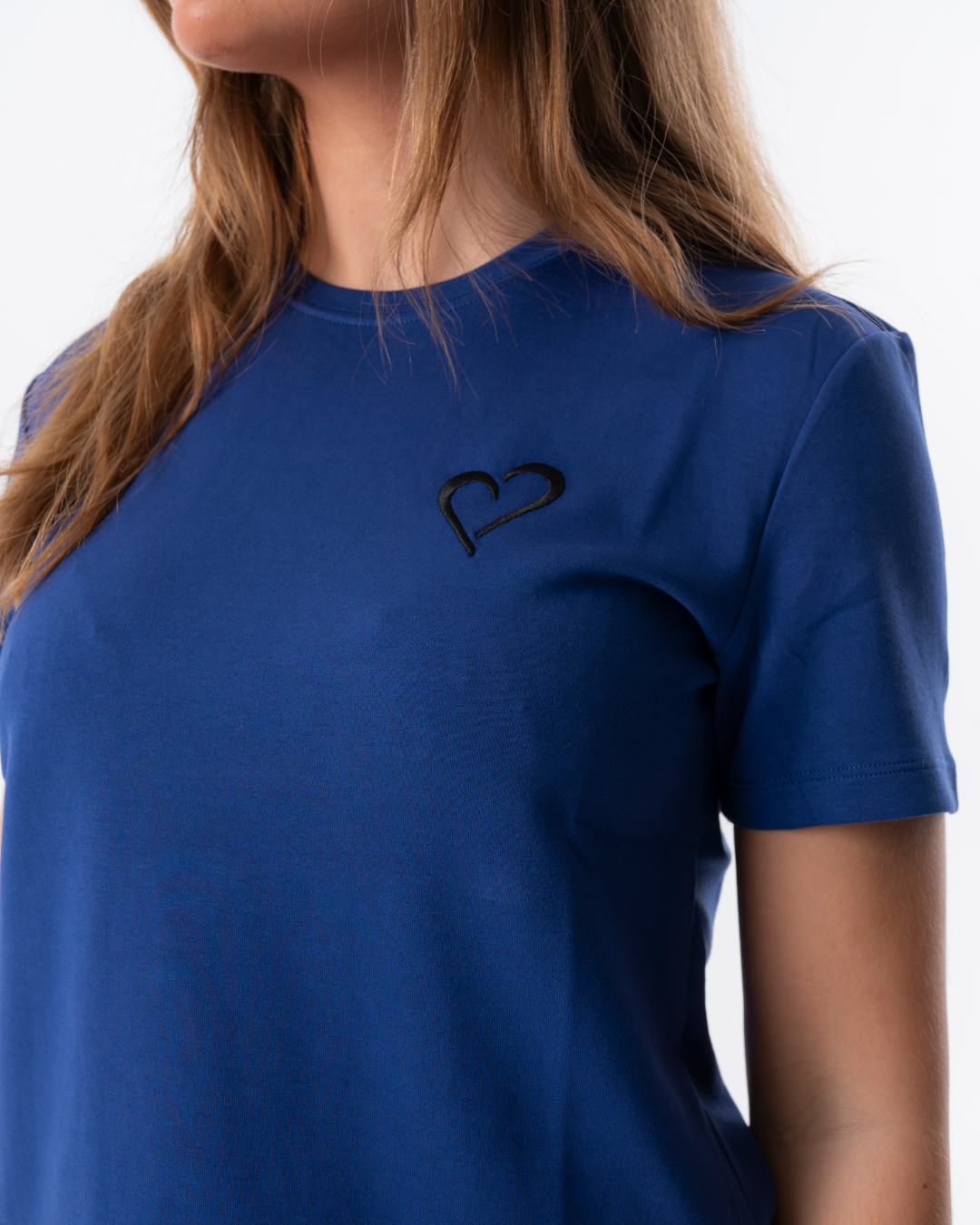 Womens Heavyweight T Shirt - Blue