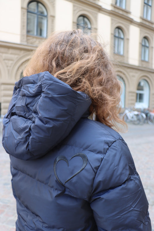 Standard Forårs Jakke - Sort Hjerte