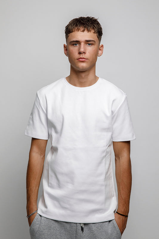 Blank Slim Fit T Shirt - White