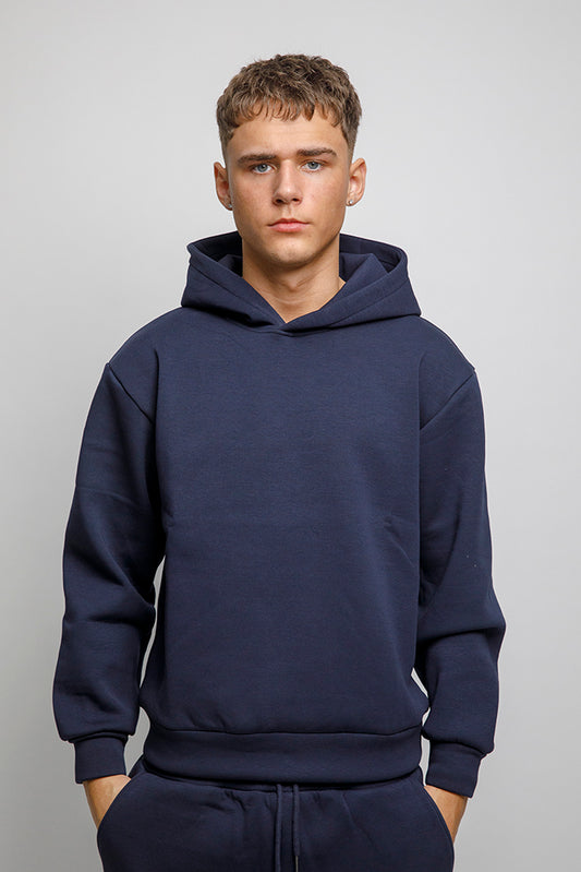 Blank Hoodie - Dark Blue