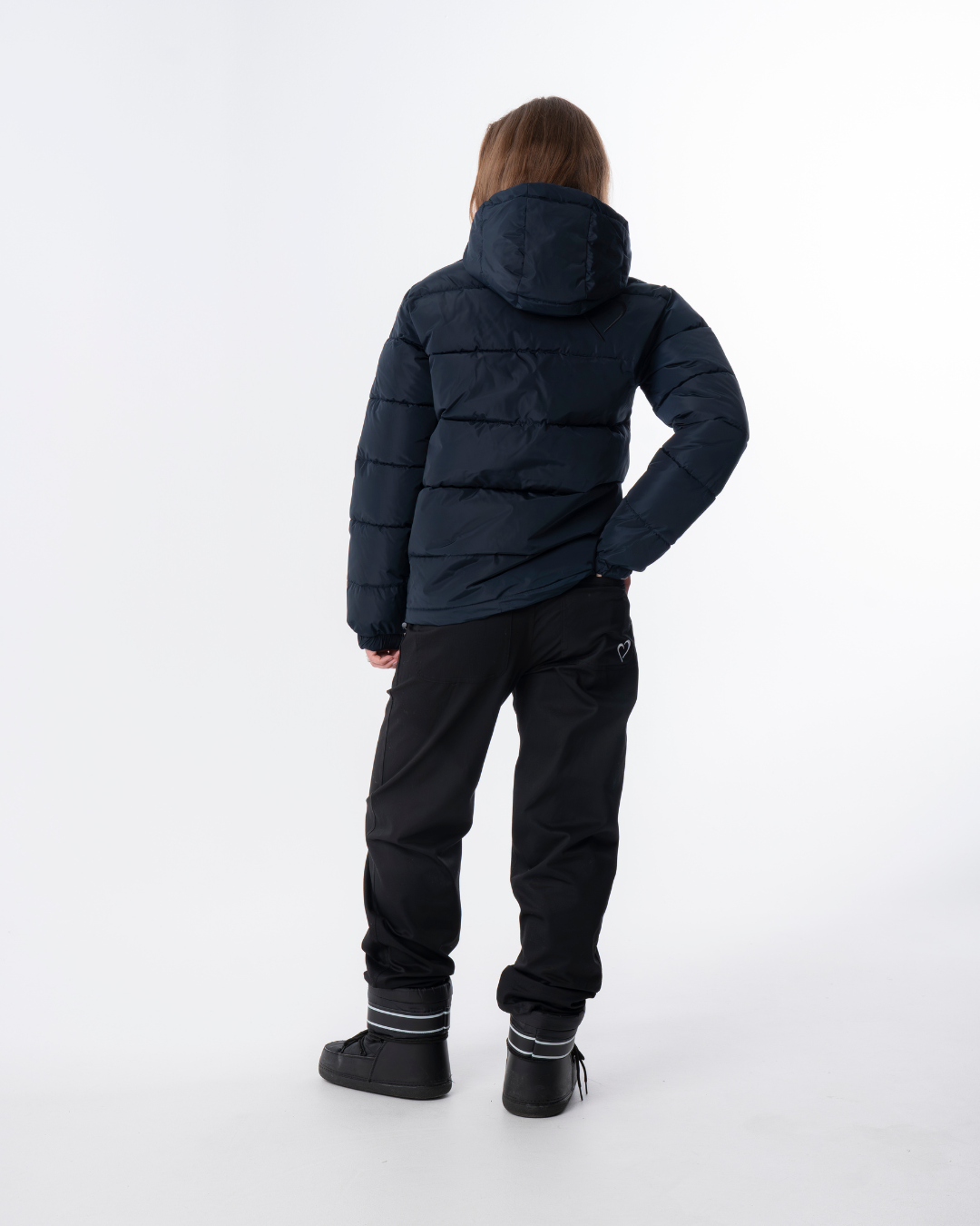 Springjacket with Heart - Dark Blue
