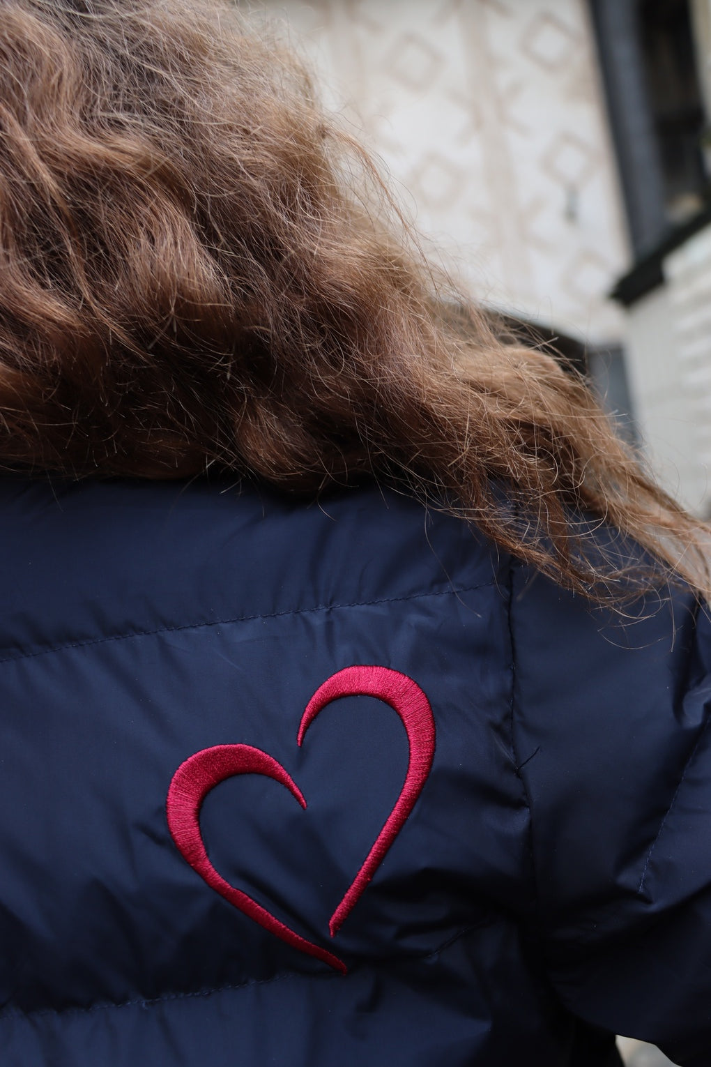 Spring Jacket with Special Hood - Red Heart