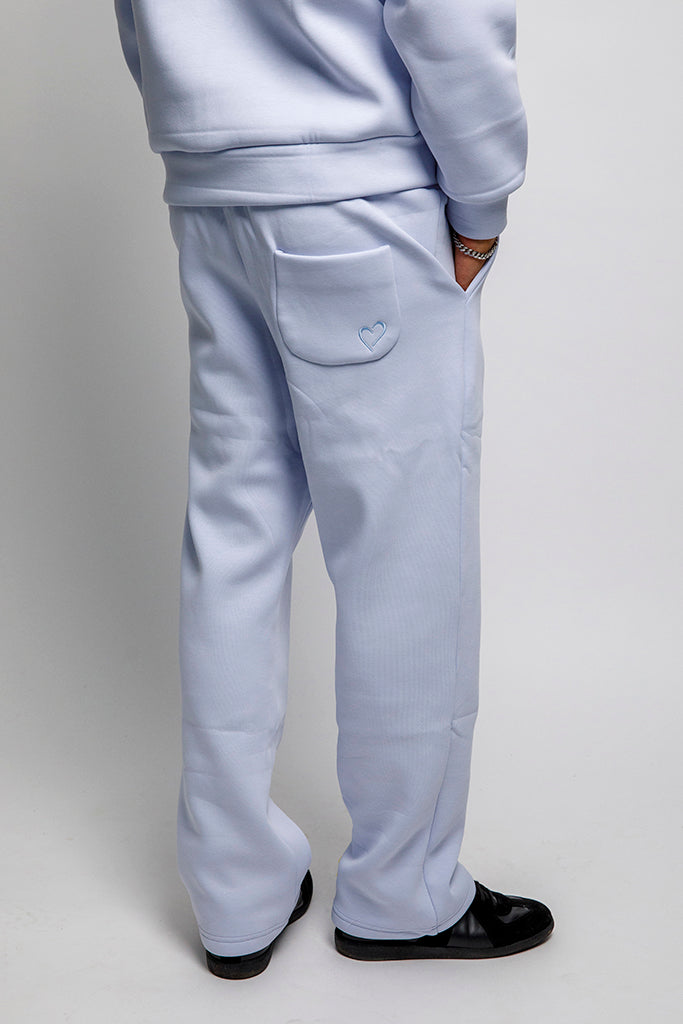 Cloud One-Pocket Jogging Pants - Sky Blue